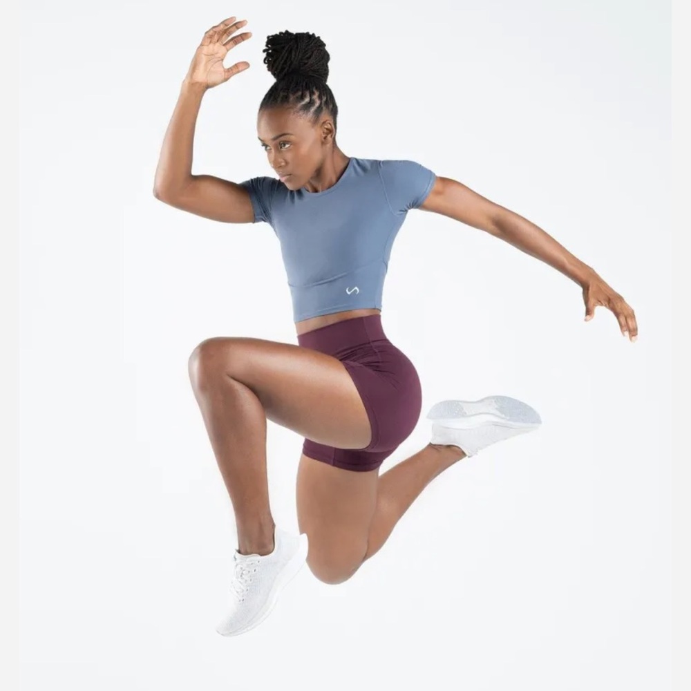 TLF Tempo Ultra-Light Short sleeve Gym Crop Top